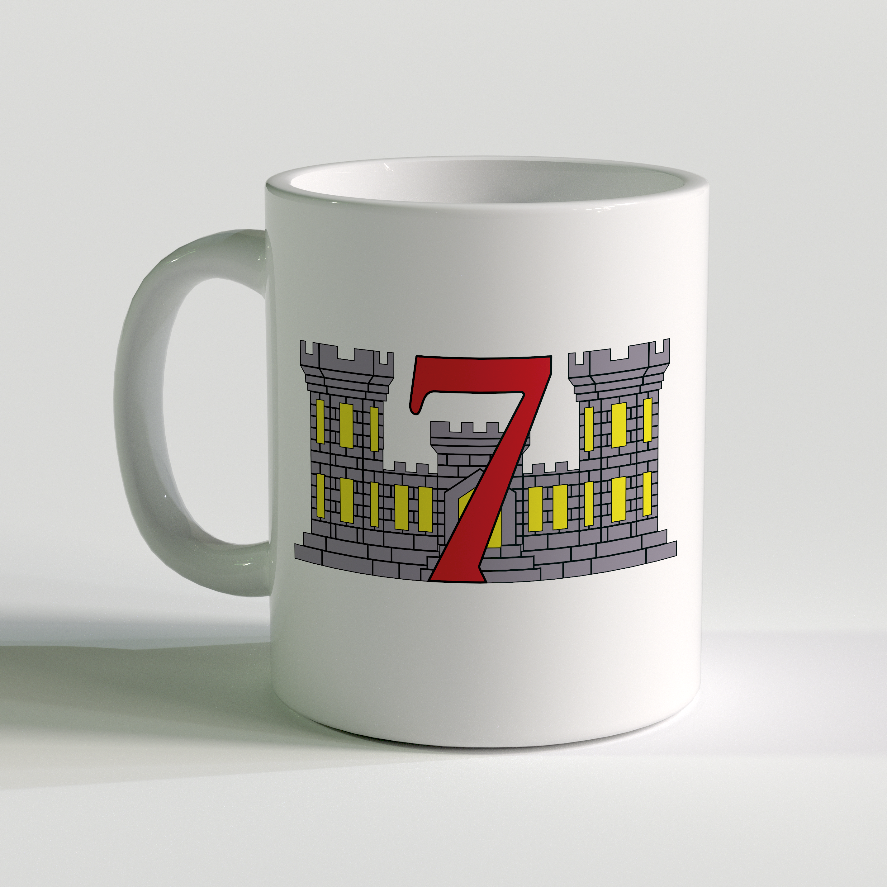 7th Engineer Support Battalion Unit Logo Coffee Mug