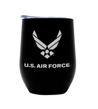 Load image into Gallery viewer, Air Force Wine Glass
