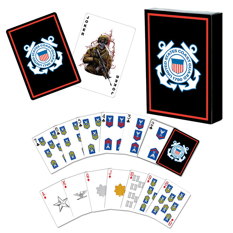 USCG Coat Guard Playing Cards