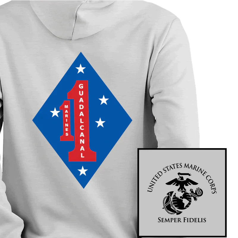 1st Marine Regiment Unit USMC Unit hoodie, 1st Marine Regiment USMC Unit Logo sweatshirt, USMC gift ideas, Marine Corp gifts women or men, USMC unit logo gear, USMC unit logo sweatshirts
