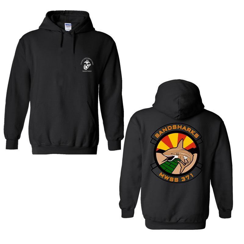 MWSS-371 Unit Sweatshirt, Marine Wing Support Squadron 371