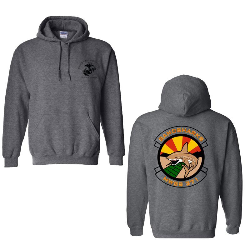 MWSS-371 Unit Sweatshirt, Marine Wing Support Squadron 371
