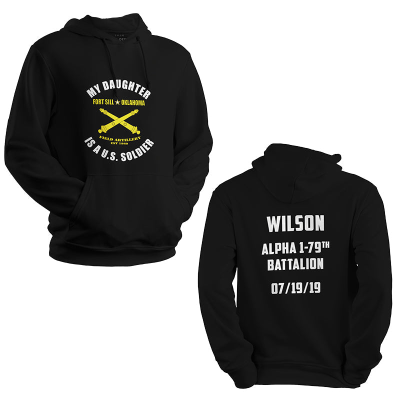 Custom Army Family Day Hoodies