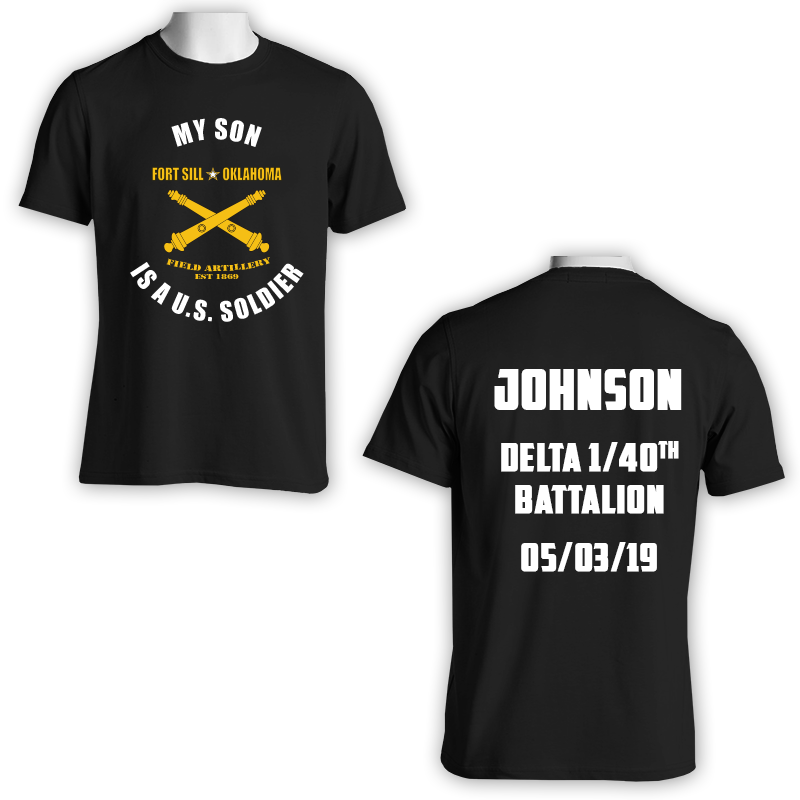 Custom Army Family Day T-shirts