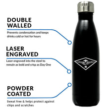 Load image into Gallery viewer, 3rd MAW USMC Unit Logo water bottle, 3rd Marine Aircraft Wing USMC Unit Logo hydroflask, 3rd MAW USMC, Marine Corp gift ideas, USMC Gifts for women or men flask, big USMC water bottle, Marine Corp water bottle 
