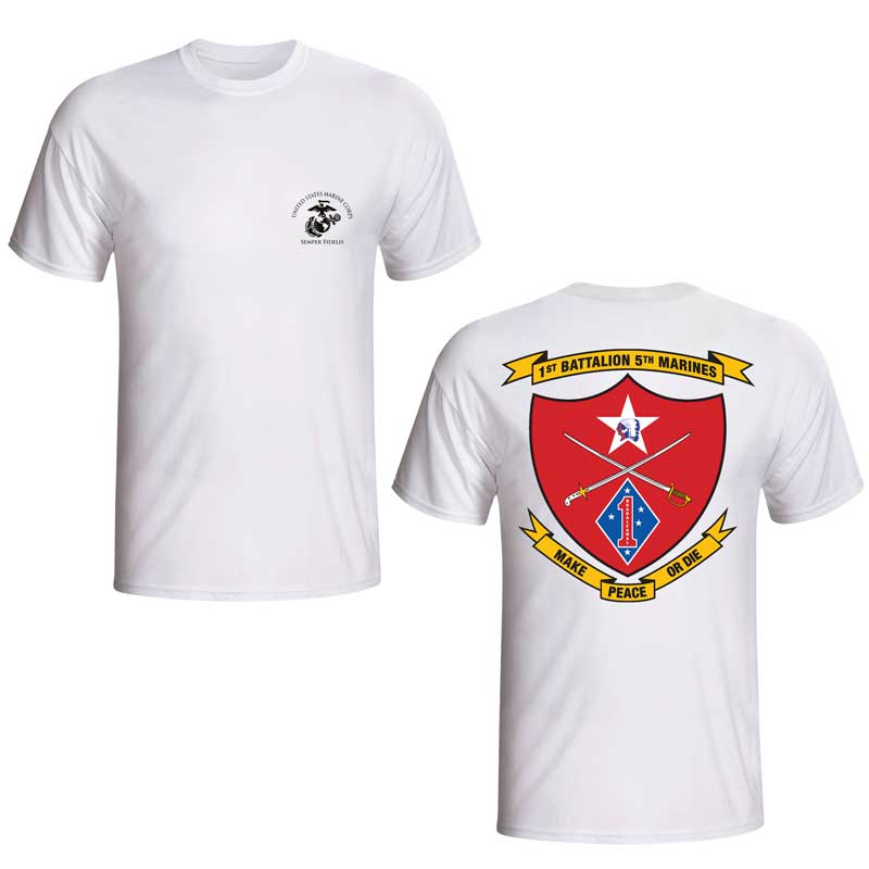 1st Battalion 5th Marines Unit T-Shirt
