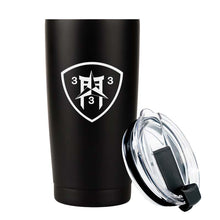 Load image into Gallery viewer, Third Battalion 3rd Marines (3/3) USMC Unit logo tumbler, 3rd Battalion 3rd Marines coffee cup, 3/3 USMC, Marine Corp gift ideas, USMC Gifts for women 
