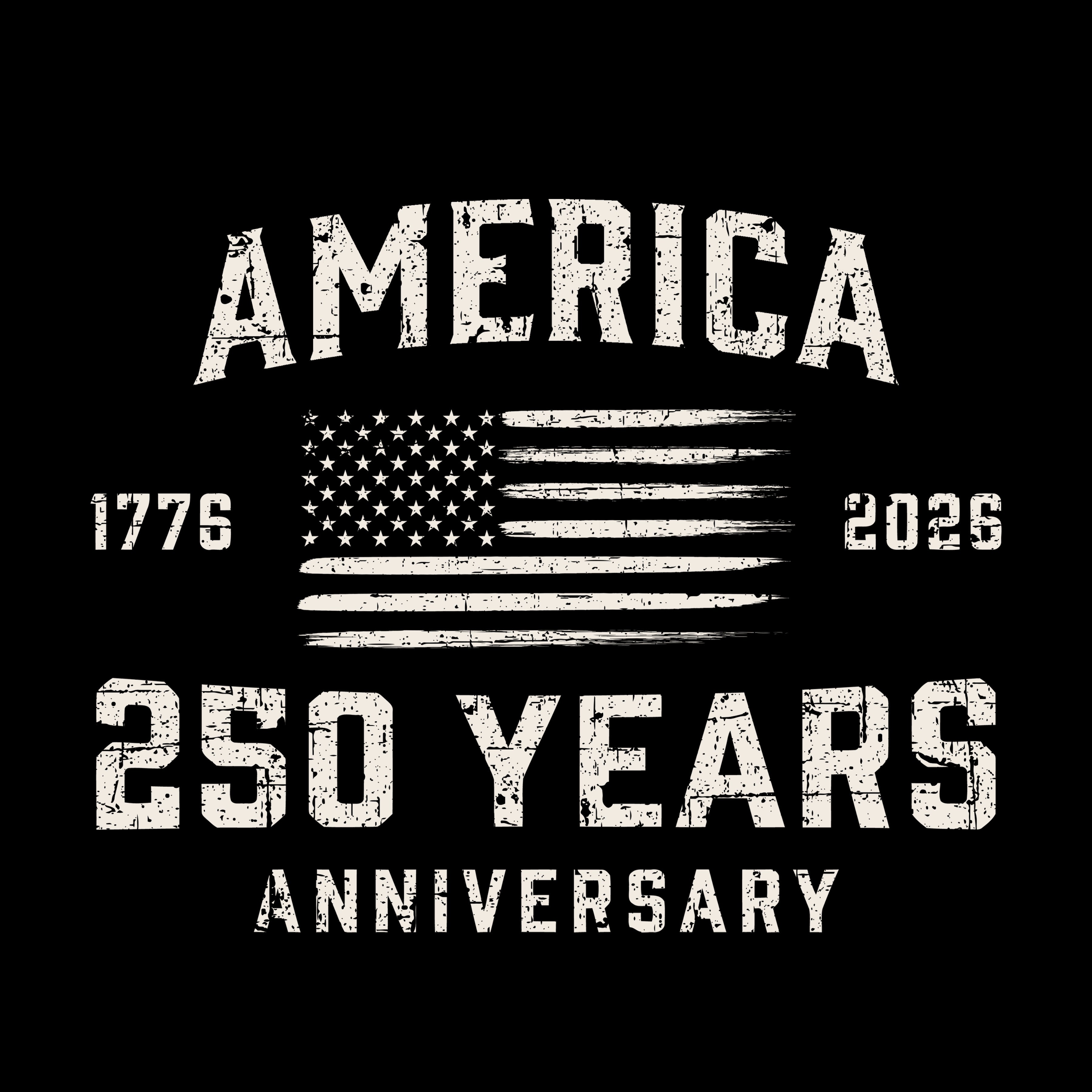 America 250th anniversary patriotic T-shirt with Lady Liberty and American flag. USA 250th Birthday Tee 1776-2026.