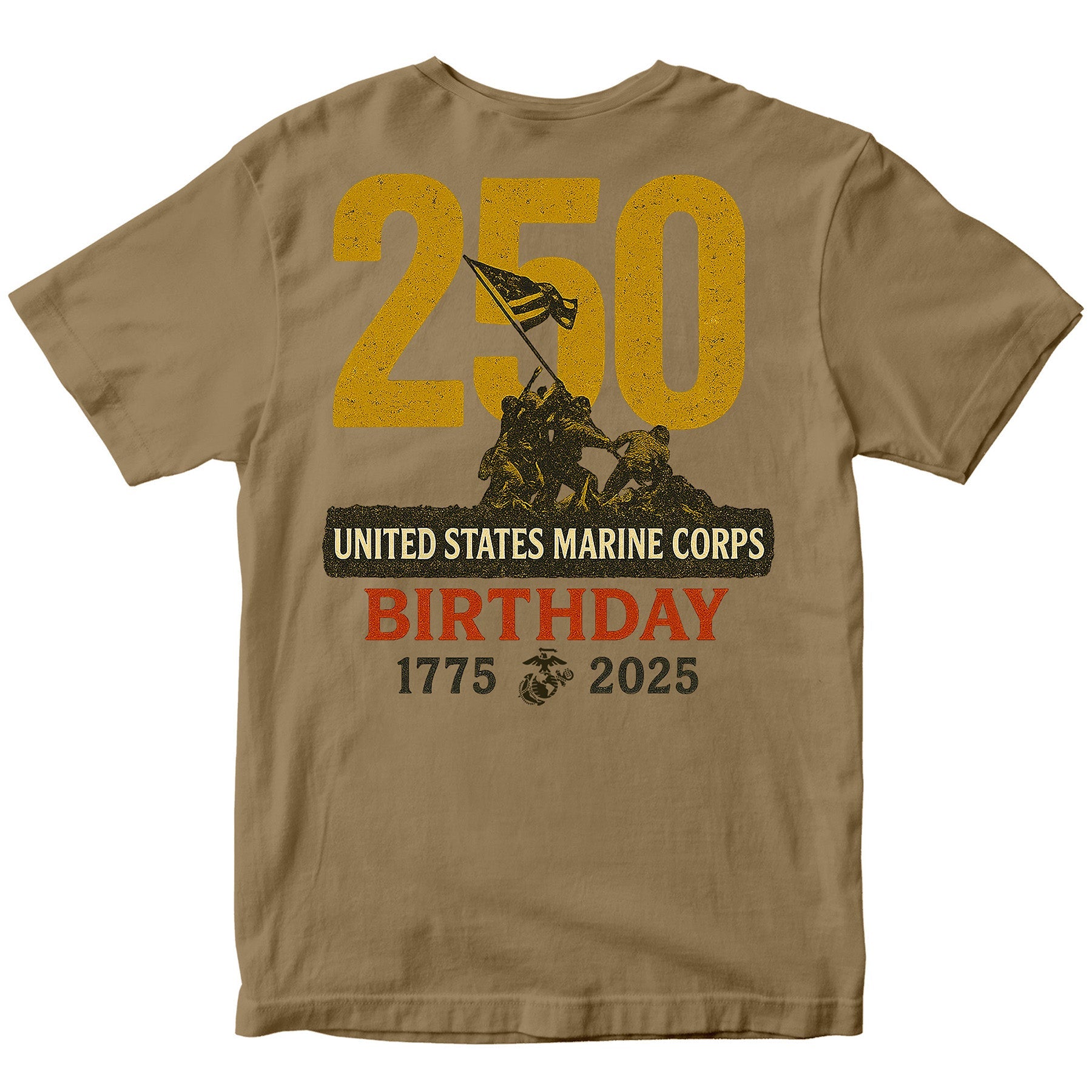 Marines 250th Birthday T-Shirt