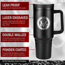 Load image into Gallery viewer, 40 oz Insulated Stainless Steel Tumbler Travel Mug with Handle
