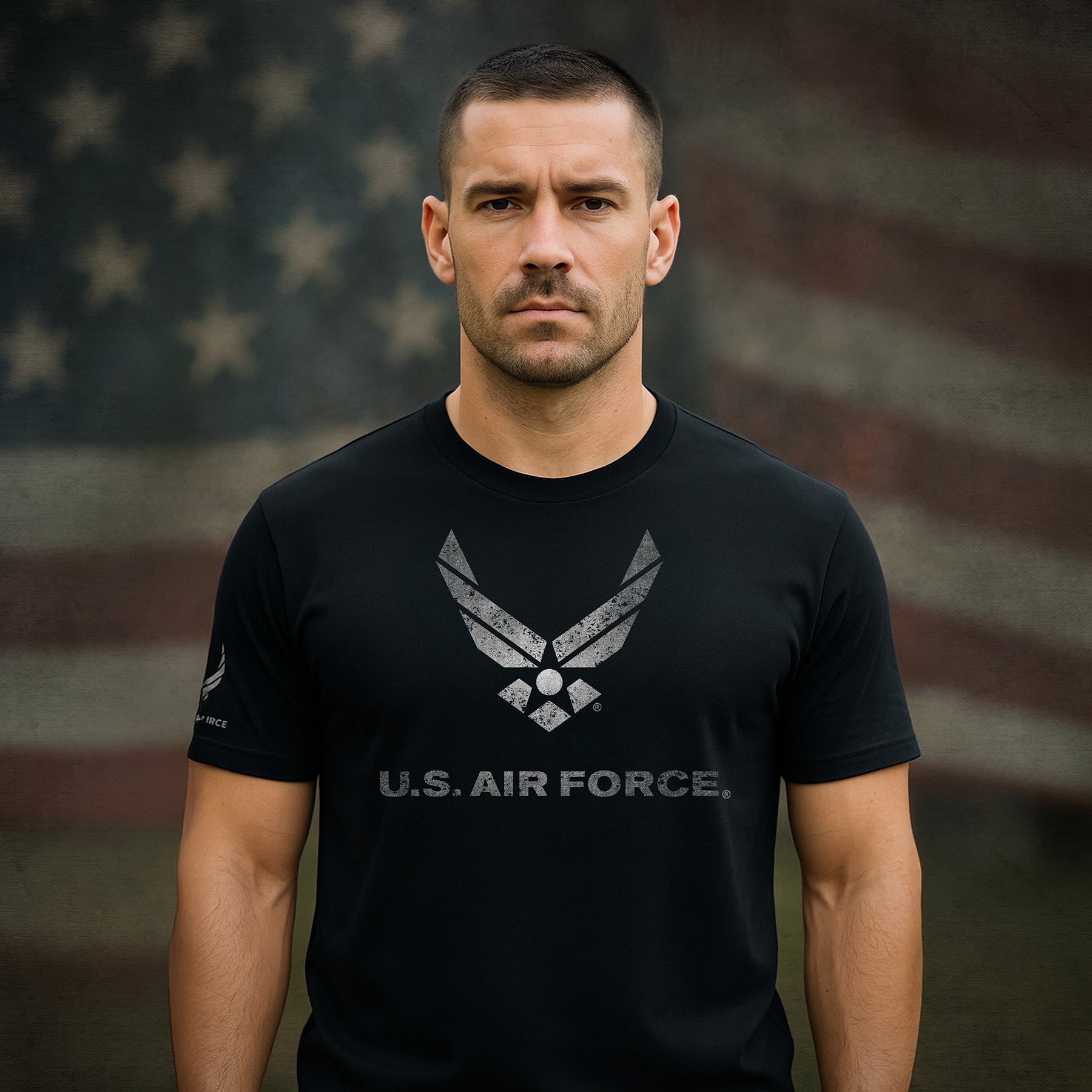 U.S. Air Force Battleworn Wings T-shirt