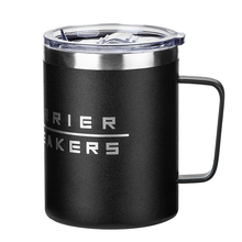 Load image into Gallery viewer, 12 Oz Air Force Black Double Wall Vacuum Insulated Stainless Steel US Air Force Coffee Tumbler Travel Mug-Leakproof Lid
