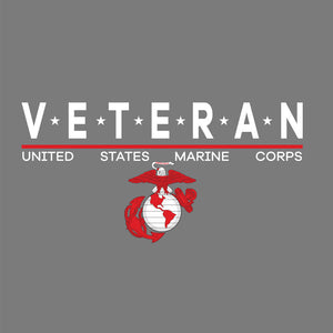 United States Marine Corps V*E*T*E*R*A*N Hoodie-USMC Vet Sweatshirt