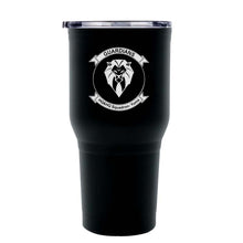 Load image into Gallery viewer, Headquarters &amp; Headquarters Squadron Yuma Marines logo tumbler, HQ&amp;HQS Yuma Marines coffee cup, HQ&amp;HQS Yuma Marines USMC, Marine Corp gift ideas, USMC Gifts, 30 Oz Tumbler
