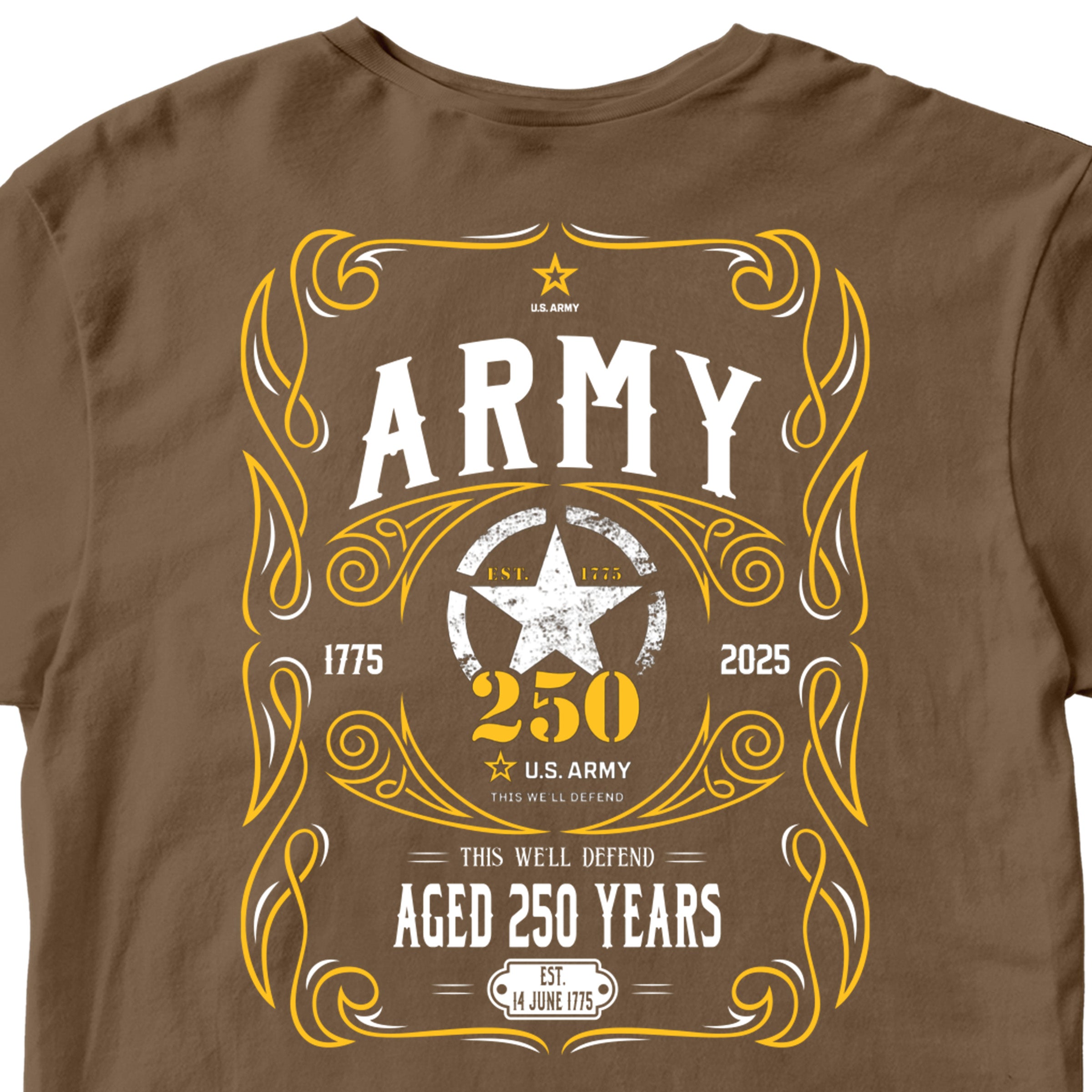 Army 250th Birthday T-Shirt Limited-Edition
