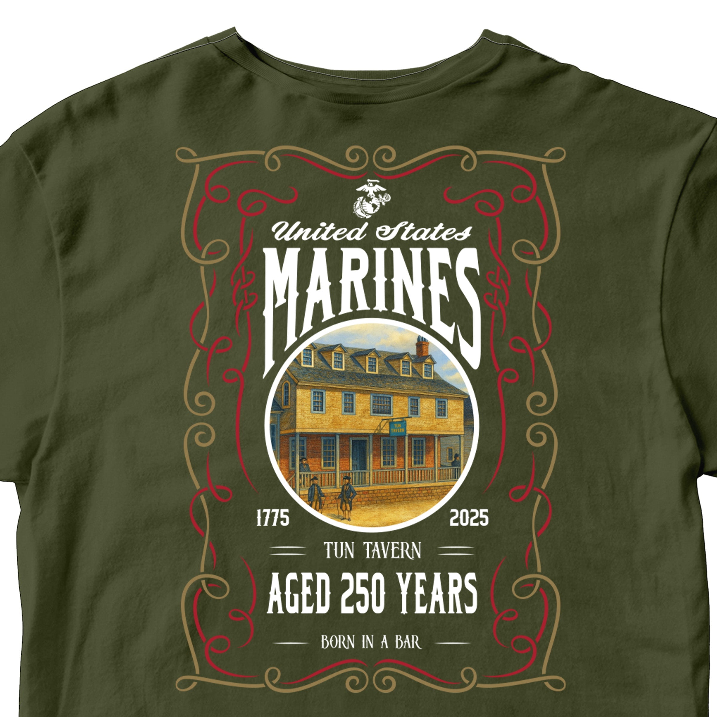 250th USMC Birthday Tun Tavern T-Shirt