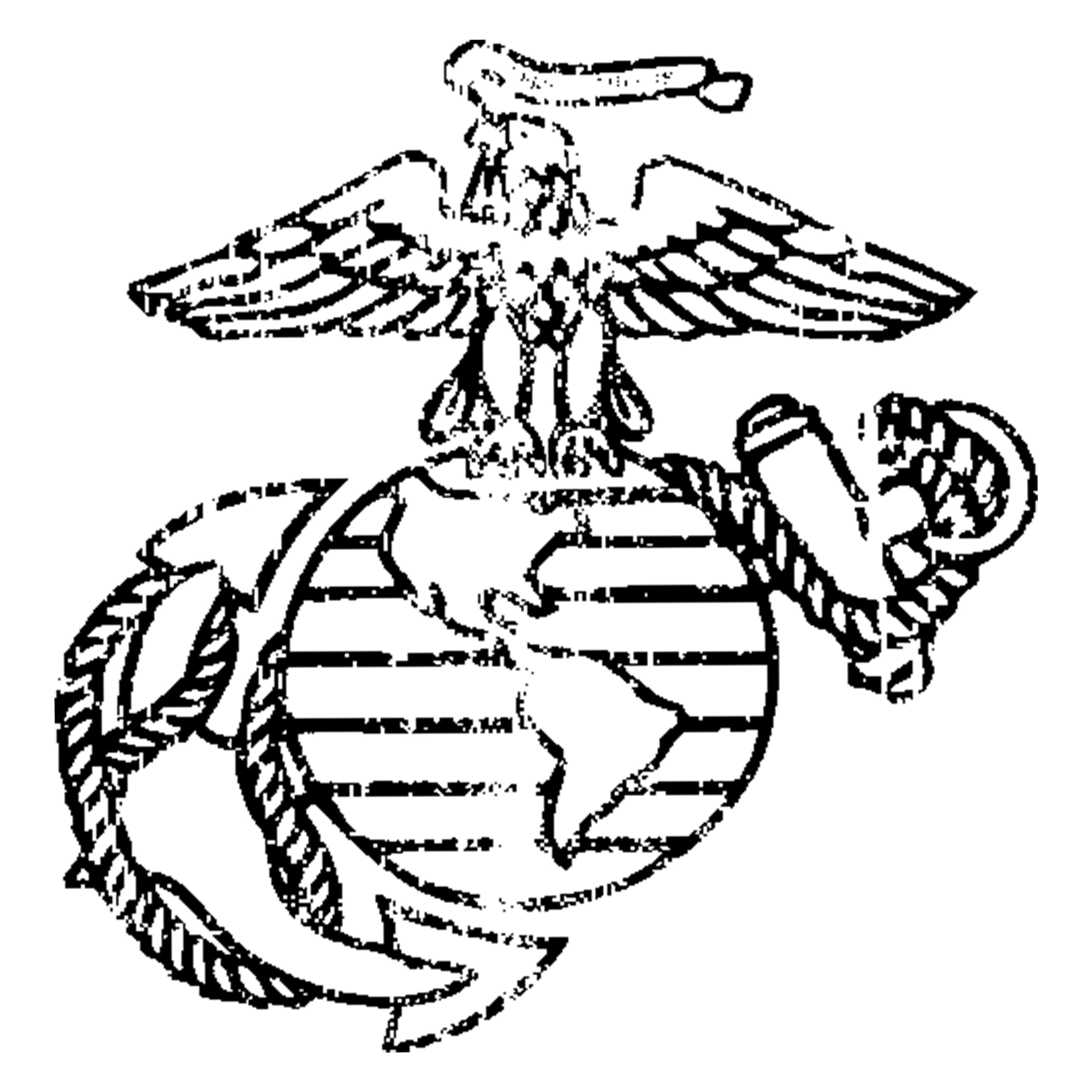 Marines Eagle, Globe, and Anchor emblem 