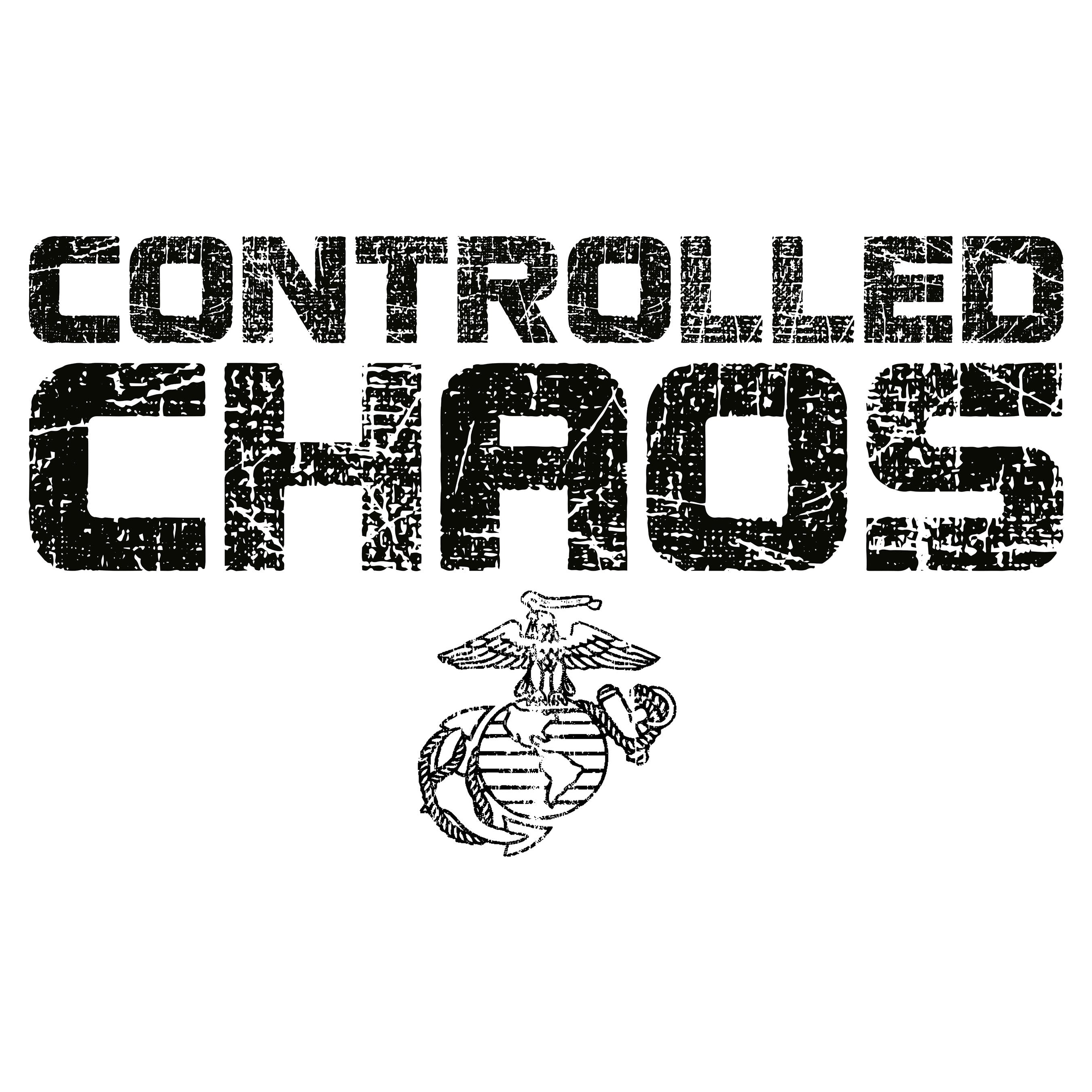 Marines Controlled Chaos Performance T-shirt