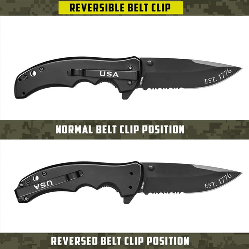 Flag Tactical Knife