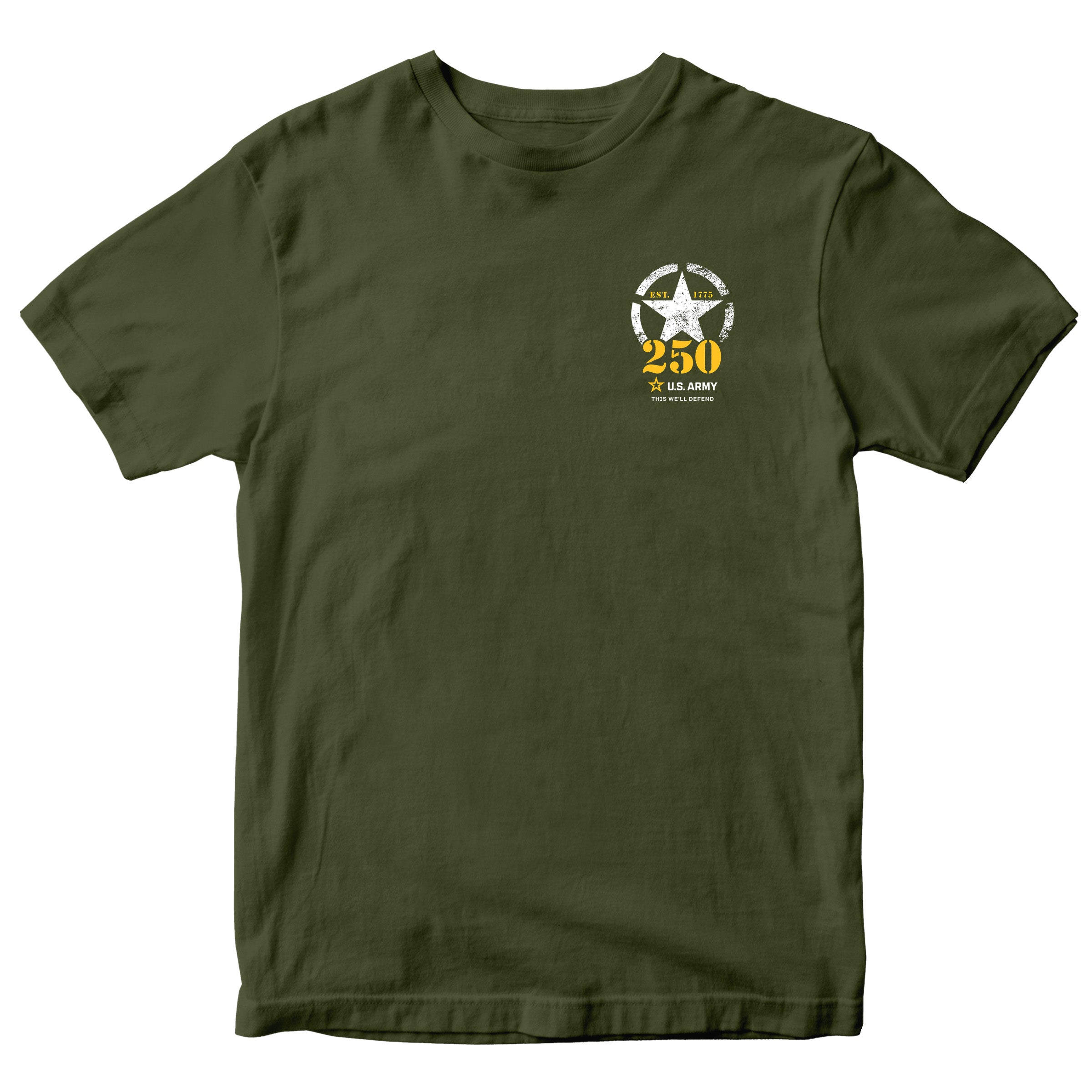 Army 250th Birthday T-Shirt Limited-Edition