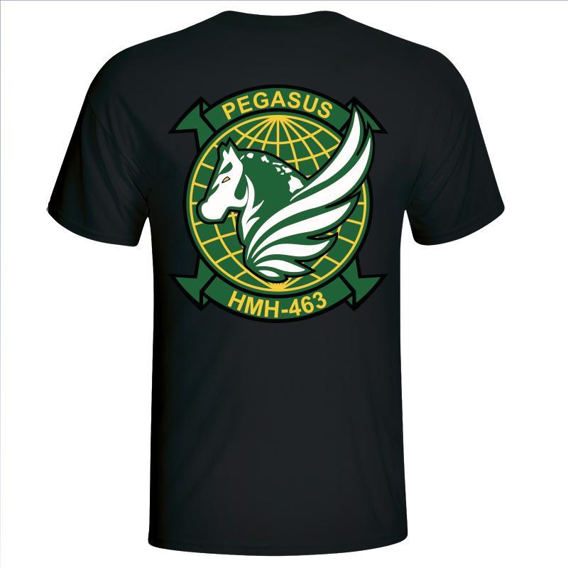 Pegasus HMH-463 Black T-Shirt