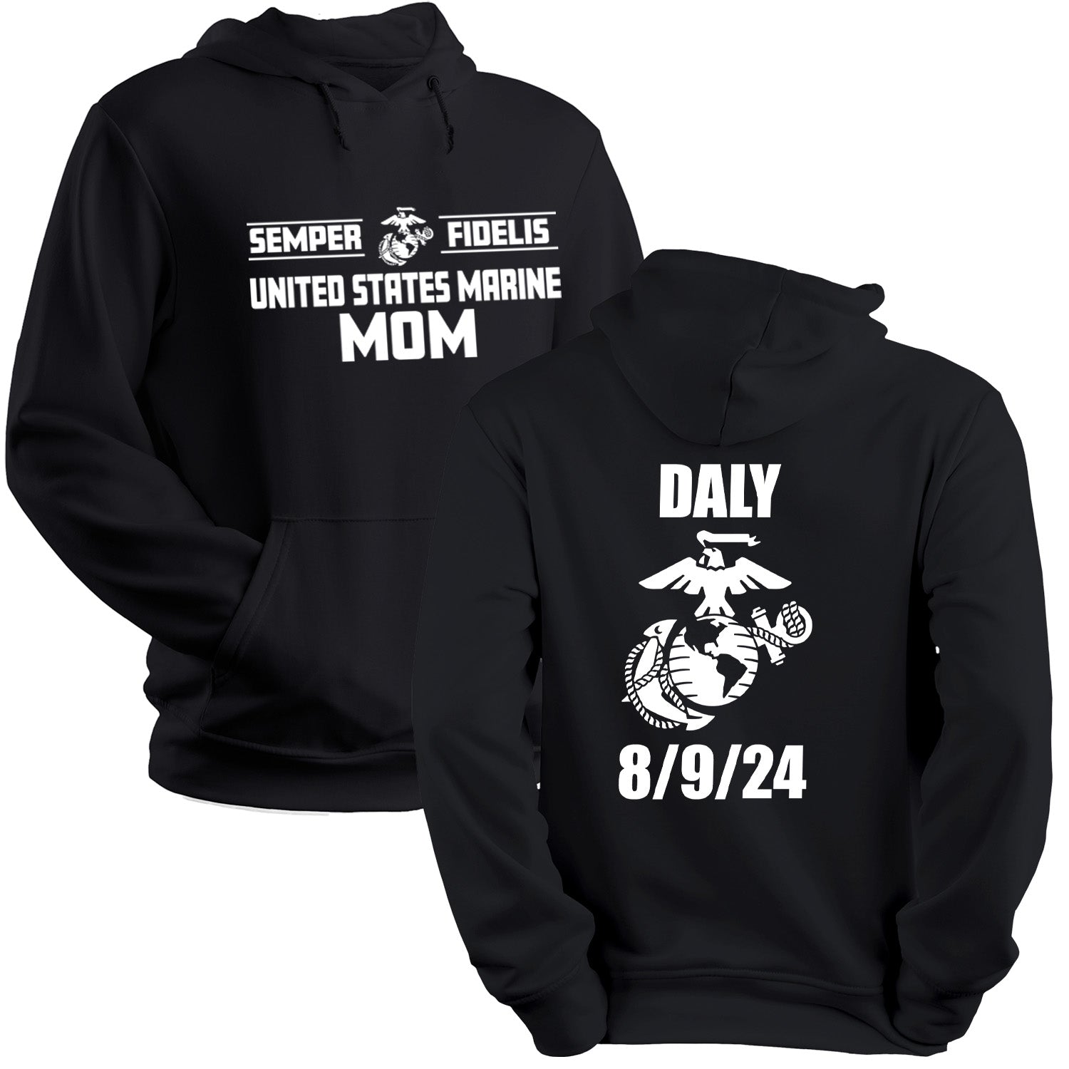 United States Marine Family Hoodie