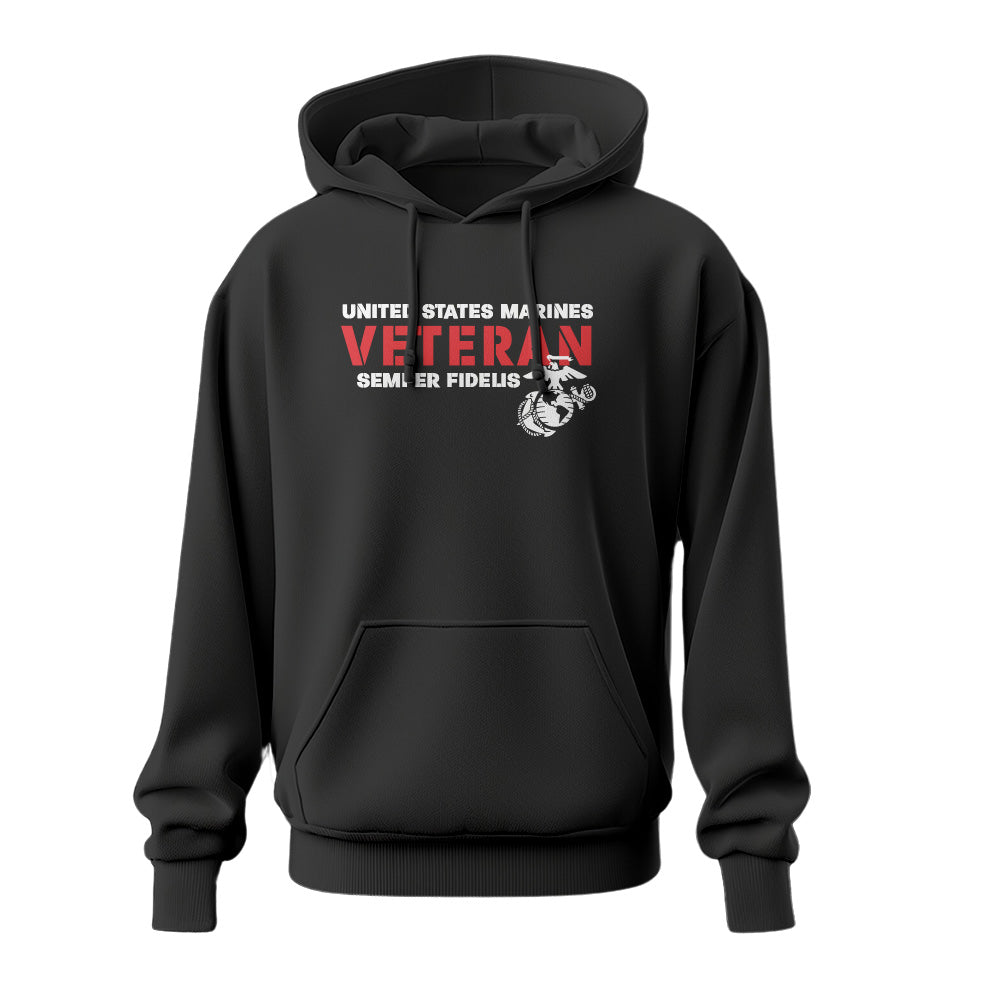 United States Marines Veteran Hoodie