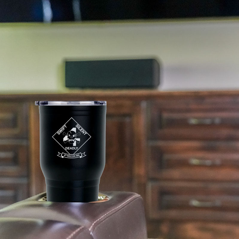 4th Reconnaissance Battalion Marines USMC Marine Corps Tumbler-30 oz