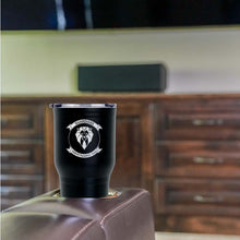 Load image into Gallery viewer, Headquarters &amp; Headquarters Squadron Yuma Marines logo tumbler, HQ&amp;HQS Yuma Marines coffee cup, HQ&amp;HQS Yuma Marines USMC, Marine Corp gift ideas, USMC Gifts, 30 Oz Tumbler
