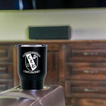 Load image into Gallery viewer, CLB-11 logo tumbler, CLB-11 coffee cup, Combat Logistics Battalion 11 USMC, Marine Corp gift ideas, USMC Gifts 30 ounce
