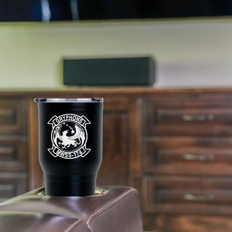 MWSS-174 Unit Logo 30 Oz Laser Engraved Tumbler