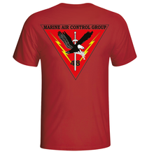 Load image into Gallery viewer, MACG-48 USMC Unit Long Sleeve T-Shirt Red
