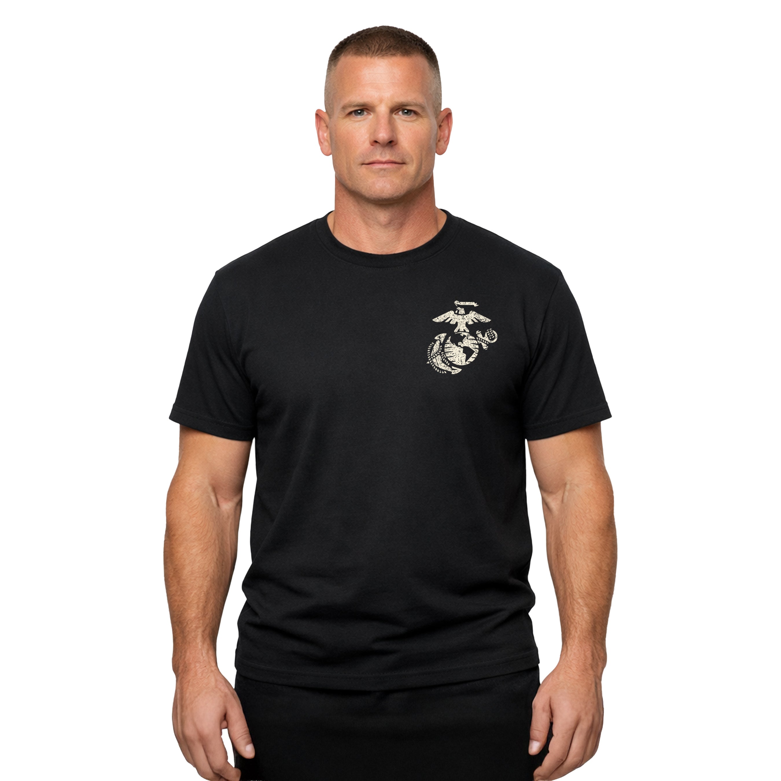 “We Run Toward the Gunfire” USMC T-Shirt