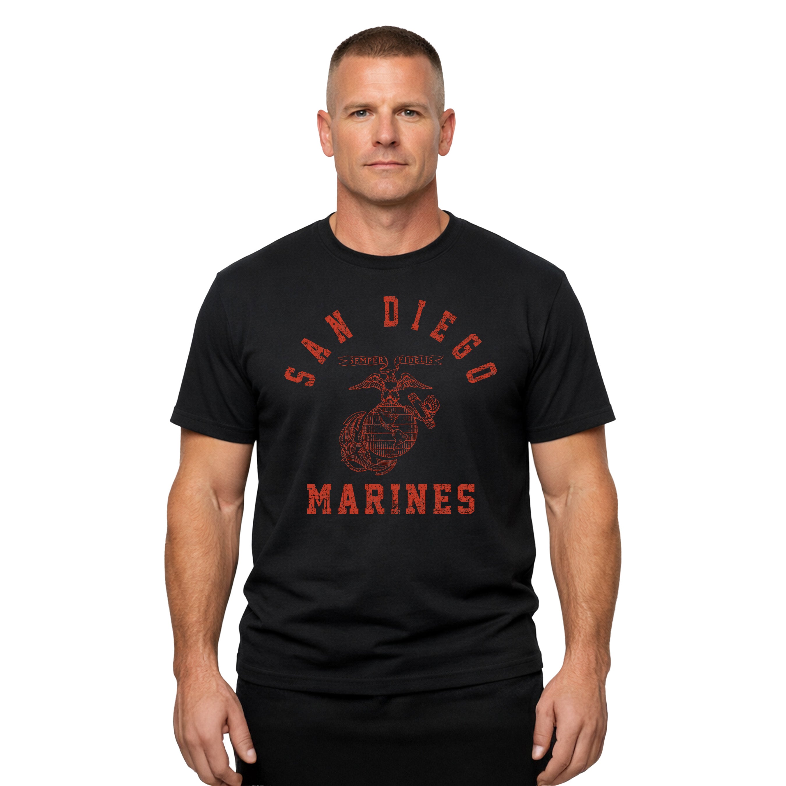 USMC Old School San Diego Training T-shirt