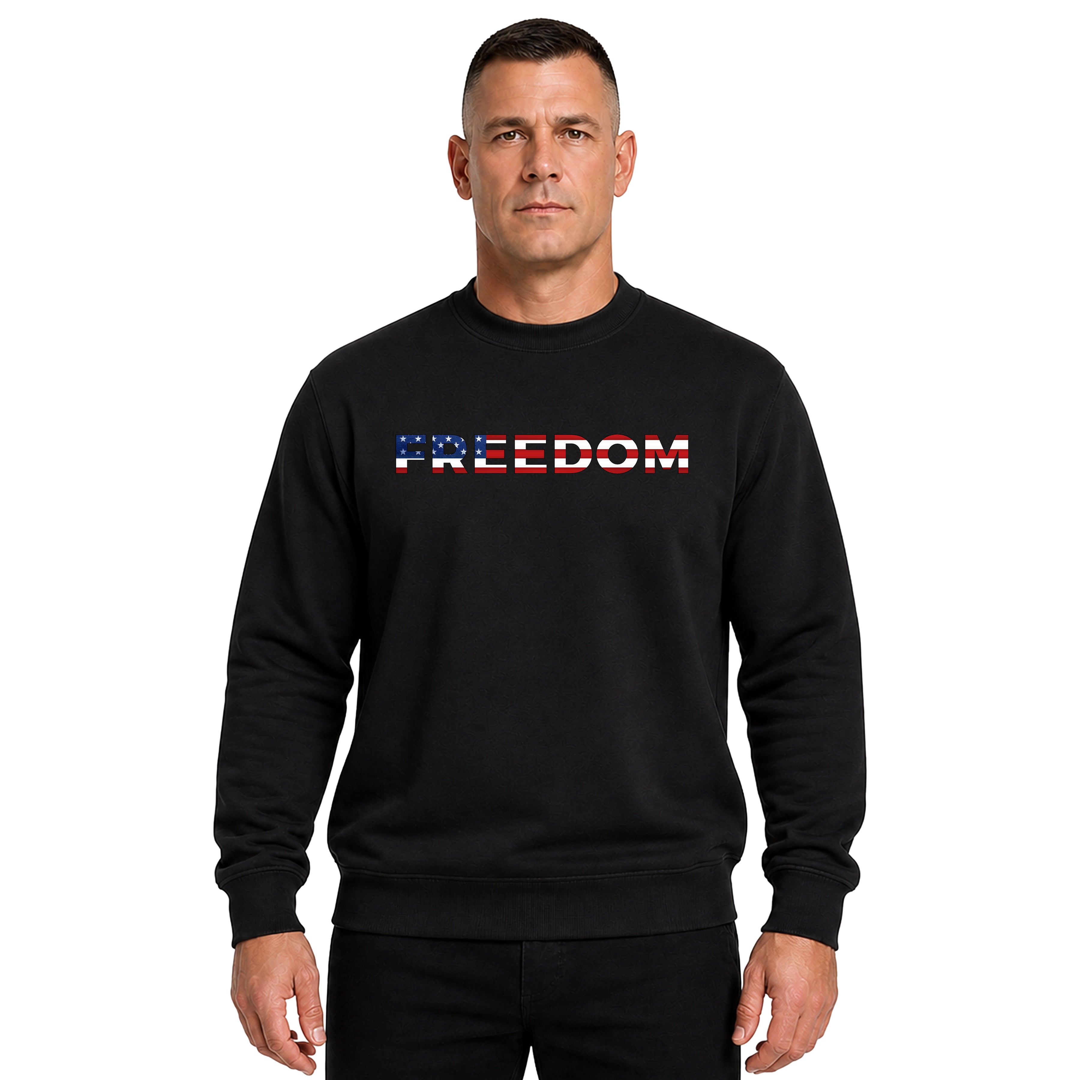 America 250th Anniversary Freedom Flag Sweatshirt