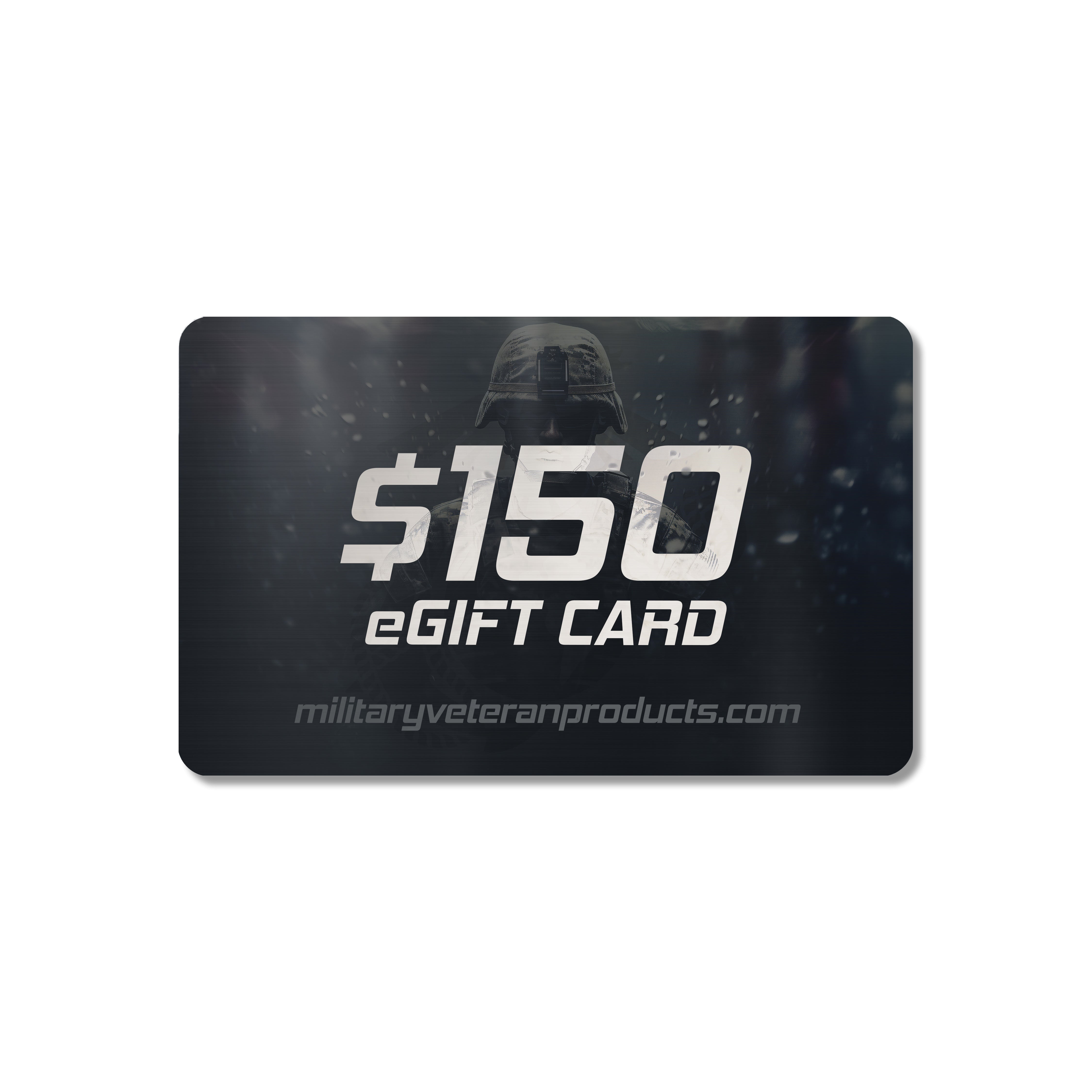 Instant-delivery digital gift card for Military Veteran Products. Online gift card for military-inspired apparel and gear.