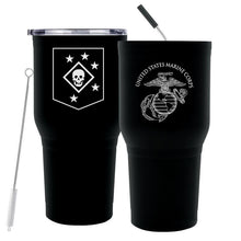 Load image into Gallery viewer, Marine Raiders and EGA 30 oz Tumbler
