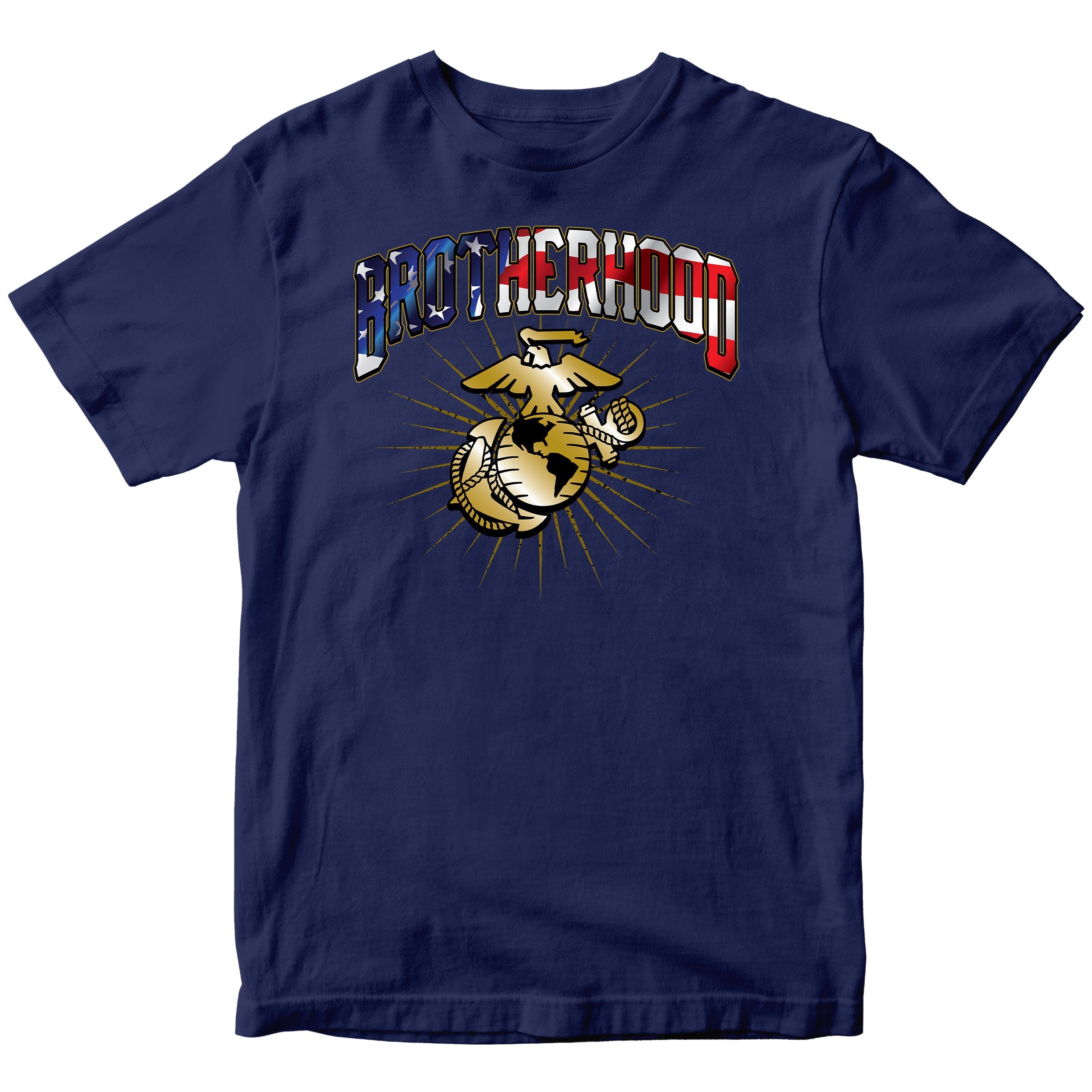 Marines Brotherhood Flag T-Shirt