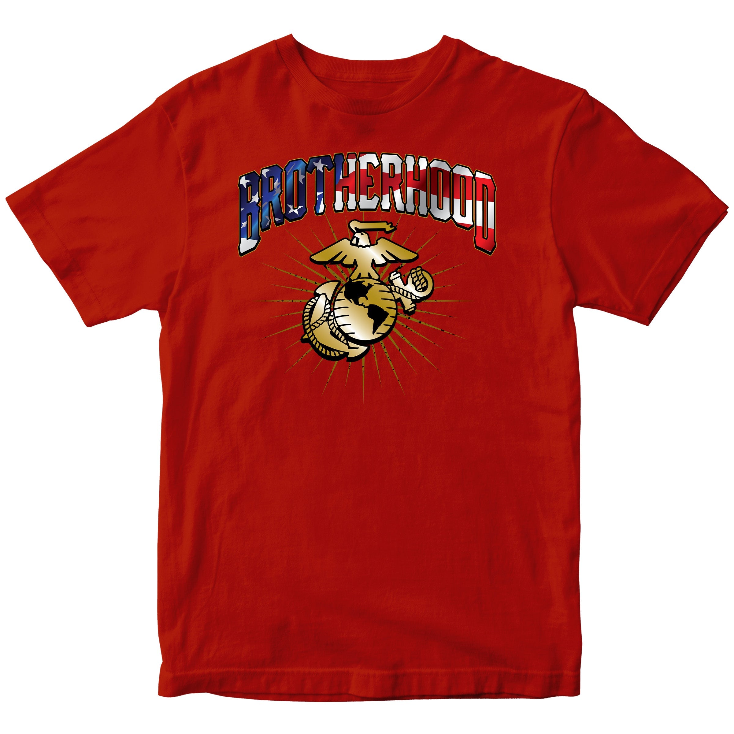 Marines Brotherhood Flag T-Shirt