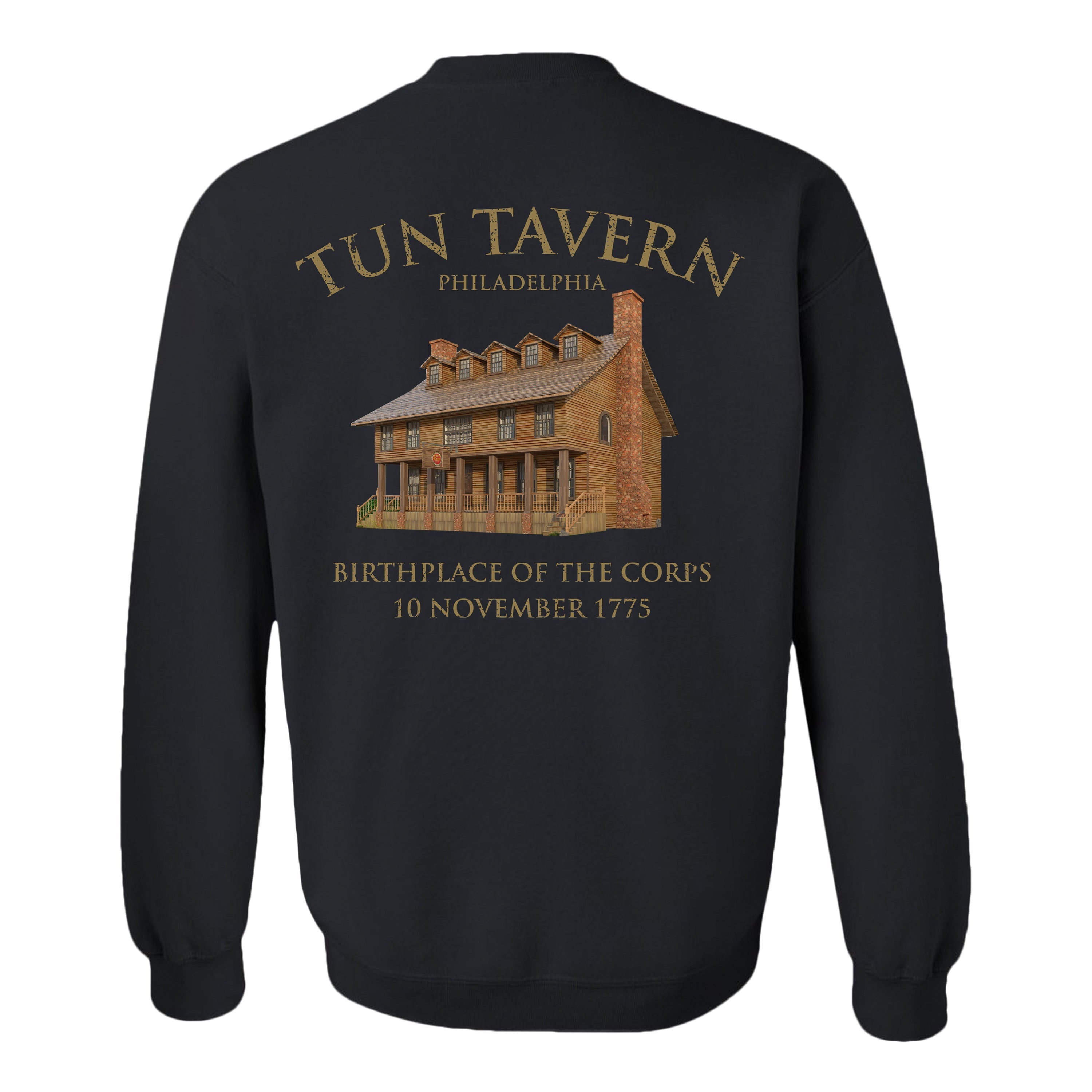 USMC Tun Tavern Born in a Bar Sweatshirt