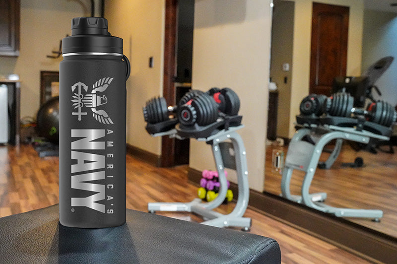 20oz US Navy Water Bottle