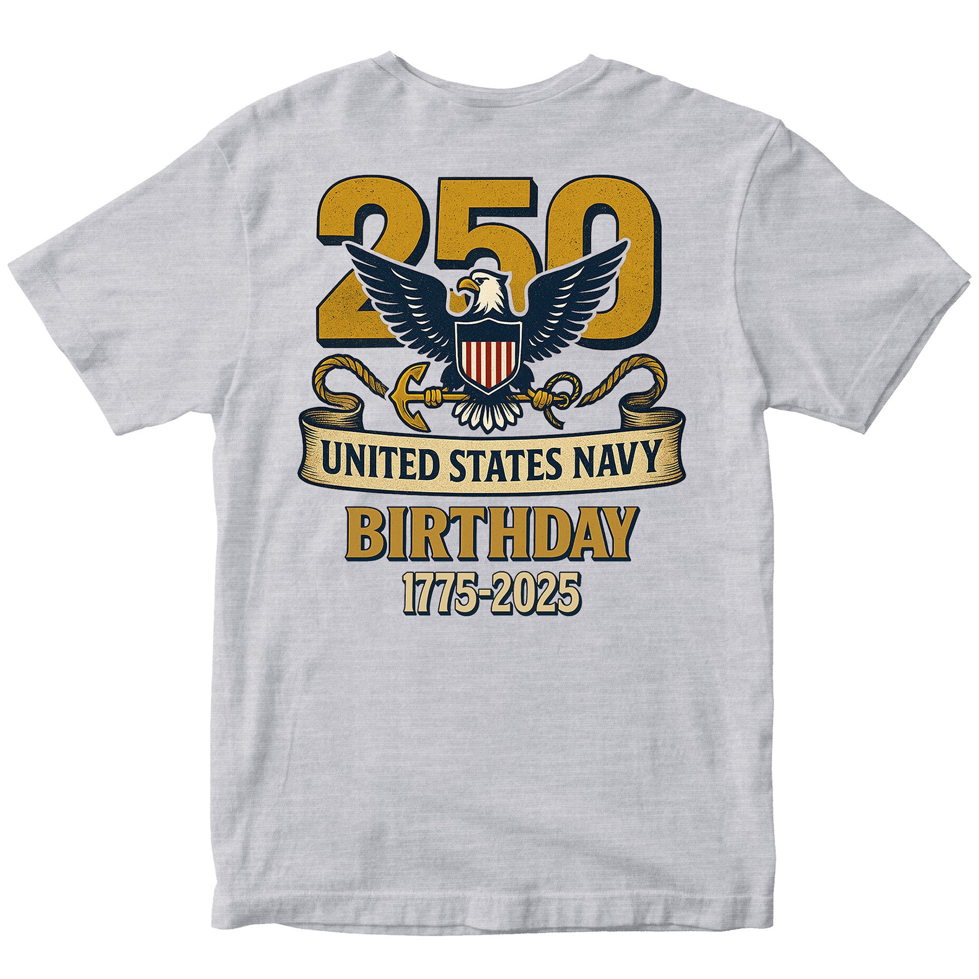 U.S. Navy 250th Anniversary T-Shirt Limited-Edition