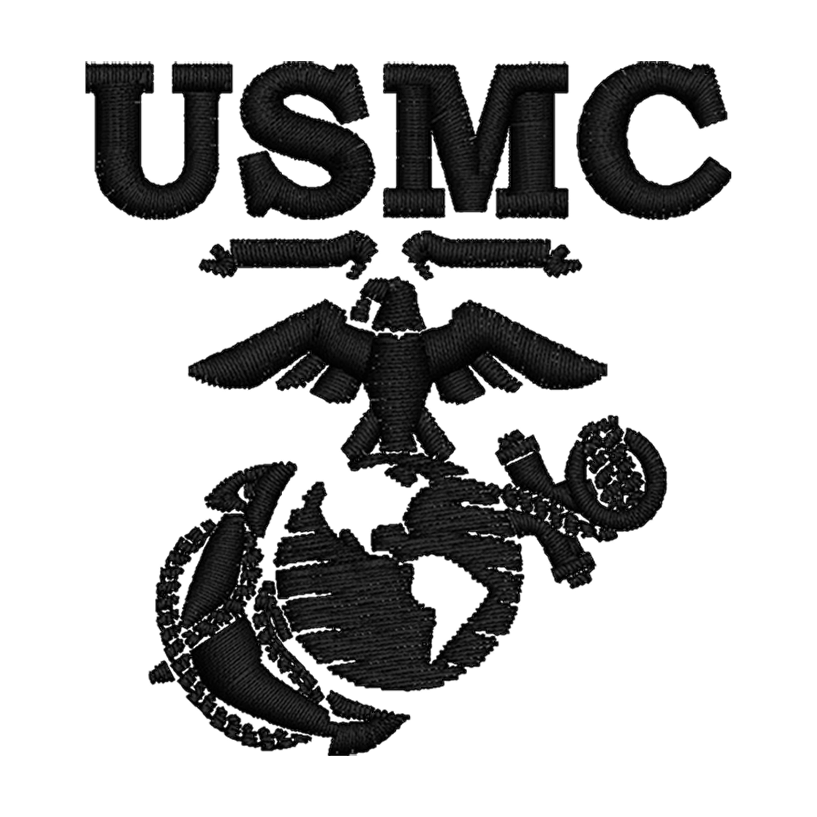 Marines Old School Embroidered EGA Hat <br> Flexible Fit USMC Cover