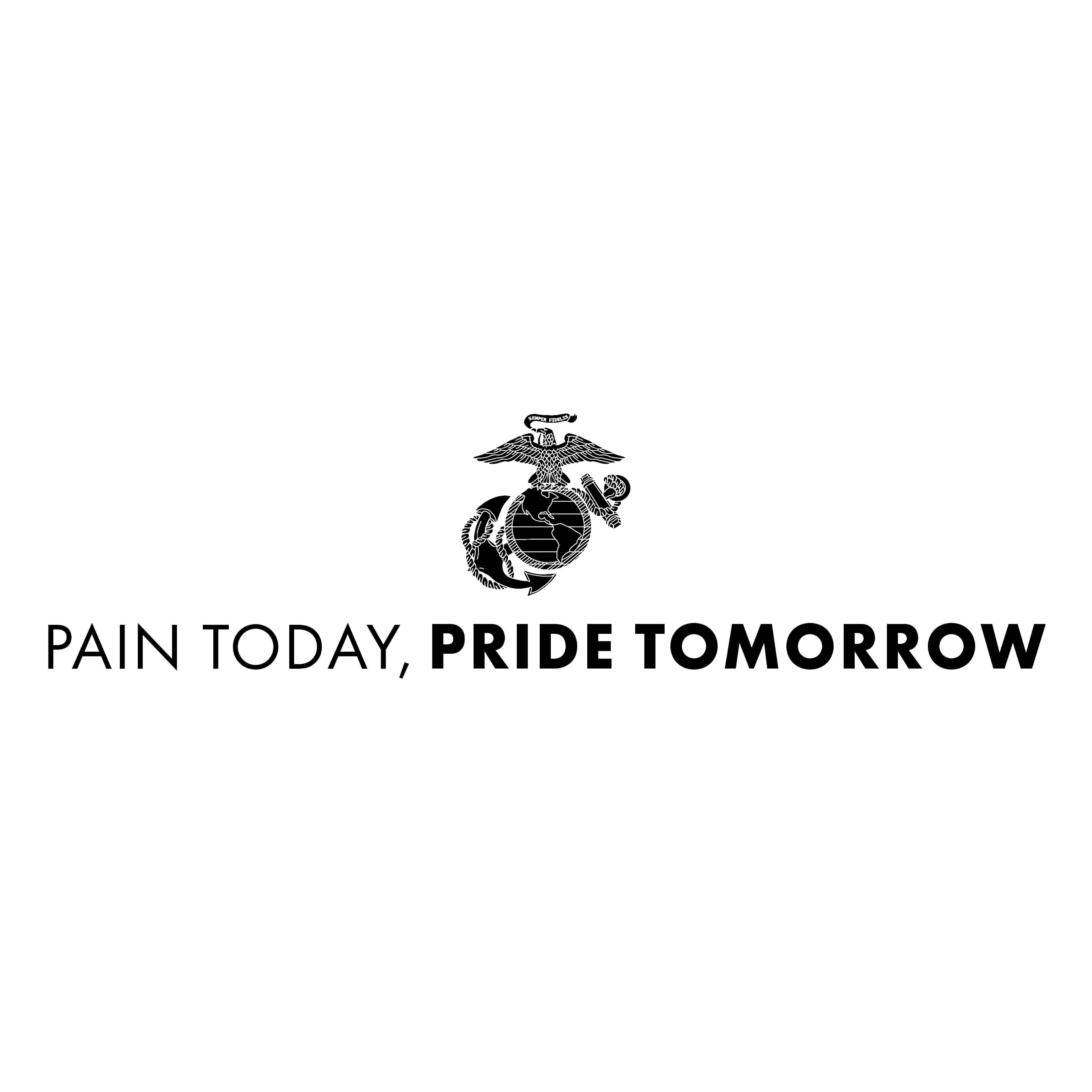 Marines "Pain Today, Pride Tomorrow" Tank