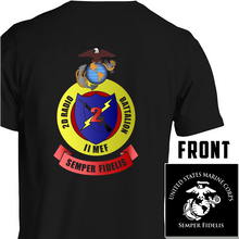 Load image into Gallery viewer, 2D Radio Battalion Unit T-Shirt

