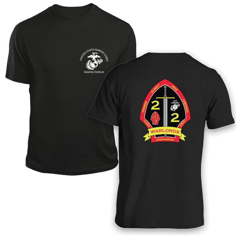 2nd Bn 2nd Marines Unit T-Shirt