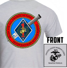 Load image into Gallery viewer, 2nd Bn 7th Marines USMC Unit T-Shirt, 2nd Bn 7th Marines logo, USMC gift ideas for men, Marine Corp gifts men or women 2nd Bn 7th Marines 2d Bn 7th Marines 
