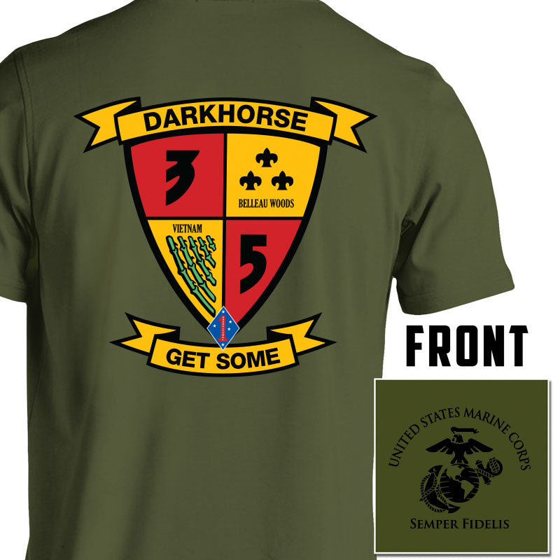 3rd Bn 5th Marines Unit T-Shirt