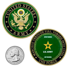 Load image into Gallery viewer, The Forge U.S. Army Challenge Coin
