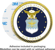 Load image into Gallery viewer, Air Force - 3.5 Inch Medallion
